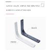 DLLY 2-Pack Black L-Shaped Shelf Brackets, 12.5 x 15 cm view 4