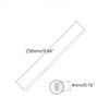 Heyiarbeit Clear Acrylic Rods, 4 mm Diameter, 250 mm, 8-Pack view 2