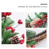 Artificial Christmas Wreath with Red Berries, 40 cm view 4