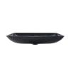 SHUGUANG Tempered Glass Vessel Sink with Waterfall Faucet, Black Star Gradient, 560 × 360 × 110 mm view 4