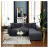 Stretch Slipcover for L-Shaped Corner Sofa, 1–4 Seater, C, 1-Seater 90–140 cm view 1