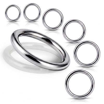 PROTECH 1-Piece Stainless Steel O-Ring, 5 × 40 mm, A4/V4A, Welded and Polished