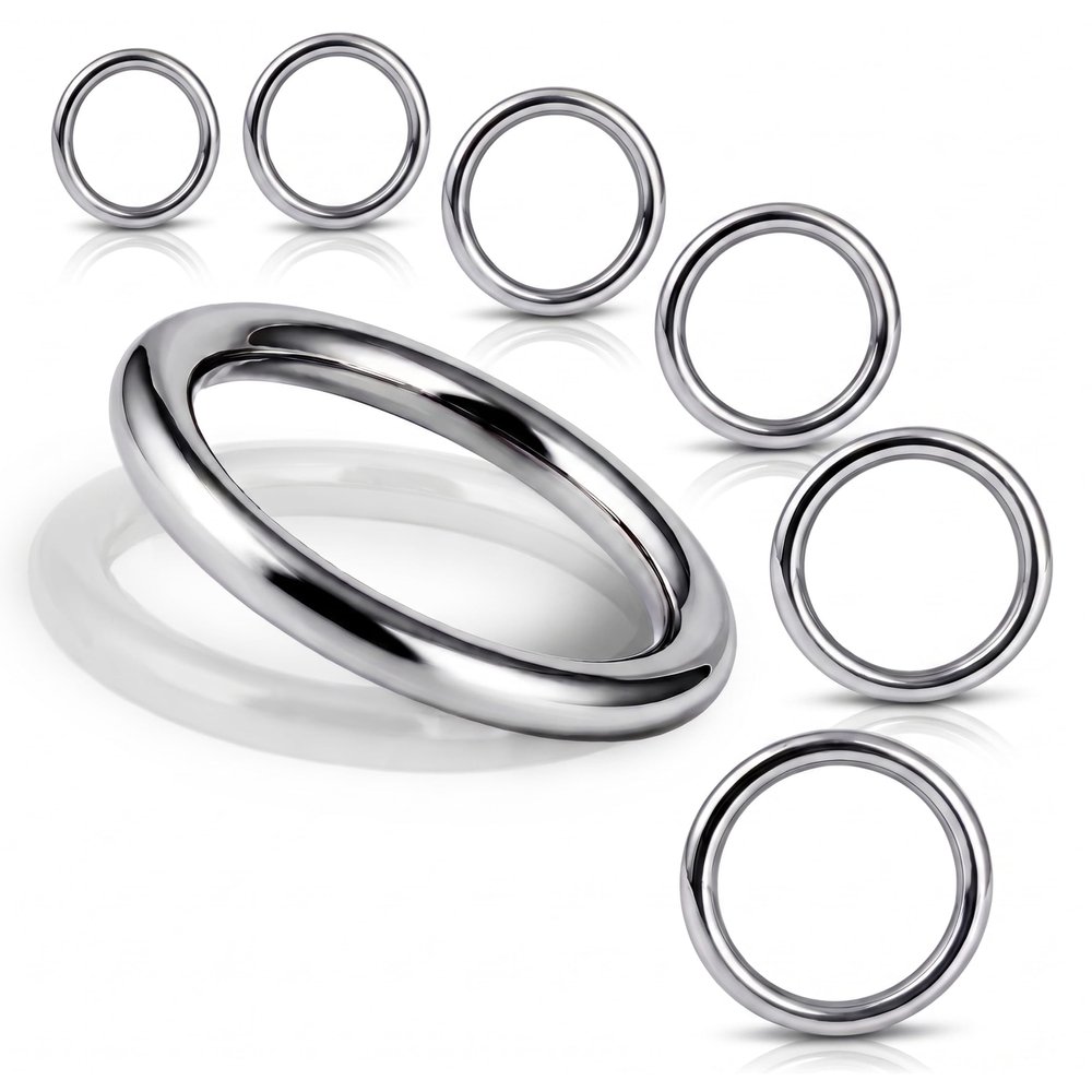 PROTECH 1-Piece Stainless Steel O-Ring, 5 × 40 mm, A4/V4A, Welded and Polished