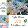 5D Full Drill Diamond Painting Kit – Black and White Cat, 50 x 80 cm view 3