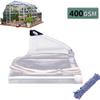 HYHMJ Heavy-Duty Clear PVC Tarp, 0.3 mm, Waterproof Cover, 6 x 6 m view 2