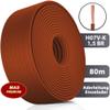 MAS Premium H07 V-K 1x1.5 mm² Flexible Single-Core Wire, 5–100 m (Brown, 80 m) view 2