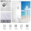 Coastal Beach Seascape Printed Shower Curtain, 240 x 200 cm (94 x 78 in), W x H view 2