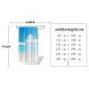 Coastal Beach Seascape Printed Shower Curtain, 240 x 200 cm (94 x 78 in), W x H view 3