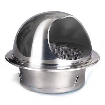 LIGUOYI Stainless Steel Exterior Vent Hood with Weatherproof Vent Grille