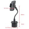 PAKEY Adjustable Car Phone Holder with Buckle Mount and 360° Rotation view 2