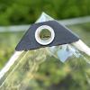 Transparent Waterproof PVC Tarp with Grommets, 200 x 350 cm view 4