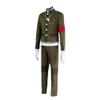 Korekiyo Shinguji Cosplay Costume, Anime High School Military Uniform Set for Men and Women with Hat and Gloves, Size S view 2