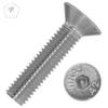 M4 x 60 mm A2 Stainless Steel Countersunk Hex Socket Screws with M4 Thin Hex Nuts, 50 pcs | DIN 7991 & DIN 439 view 3