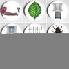 Decorative Hand-Painted Ceramic Wall Plate, 8 in (20 cm) view 4
