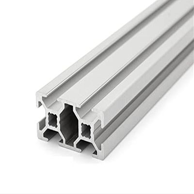 Aluminum Profile 20x40L B-Type Groove 6, Light, Silver-Anodized, 1630 mm