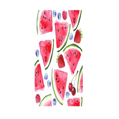 Morbuy Microfiber Beach Towel, Lightweight, Compact, Quick-Drying, 75 x 150 cm, Painted Watermelon