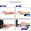 4-in-1 Memory Foam Wrist Rest Set with Mouse Pad and Coaster, Marble view 2