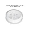 CHICIRIS 50 m 8-Strand Braided Fishing Line, Abrasion-Resistant, Wax-Free, 20 lb, White view 3