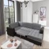 All4All Moritz Corner Sofa with Sleeper Function, Right-Facing view 4