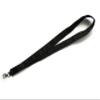 Triathlon Keychain Key Strap for Swimming, Running & Cycling, Cotton & Grosgrain Ribbon, 13.5 cm, Black and White, Without Charm view 3