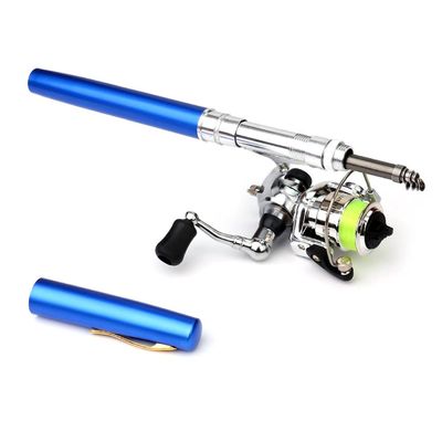 doorslay Pocket Folding Telescopic Fishing Rod and Reel Combo