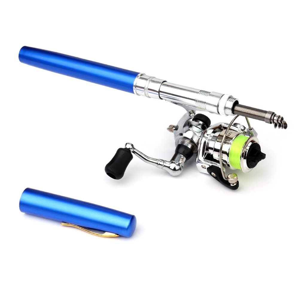 doorslay Pocket Folding Telescopic Fishing Rod and Reel Combo