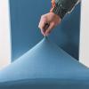 Stretch Dining Chair Covers, Removable and Washable, Blue, Set of 6 view 4