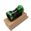 LIANYG 68 mm Aluminum Alloy Bicycle Bottom Bracket for 24 mm Axles, Red view 2
