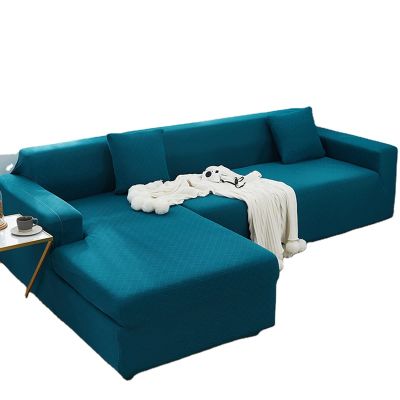 DFANCE Stretch Sofa Cover for 1–4 Seater Sofas, Soft Washable Slipcover, 4-Seater 92–118 in