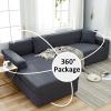 DFANCE Stretch Sofa Cover for 1–4 Seater Sofas, Soft Washable Slipcover, 4-Seater 92–118 in view 3
