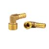 TYUTEQN 6/8/10/12/14 mm Hose Connector, 1/8/1/4/3/8/1/2 in PT Thread, Brass Water Pipe Fitting - A, 10 mm, 1/4 in view 2