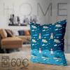 VOID Whale Lighthouse Sea Cushion Cover, 16 x 16 in view 3