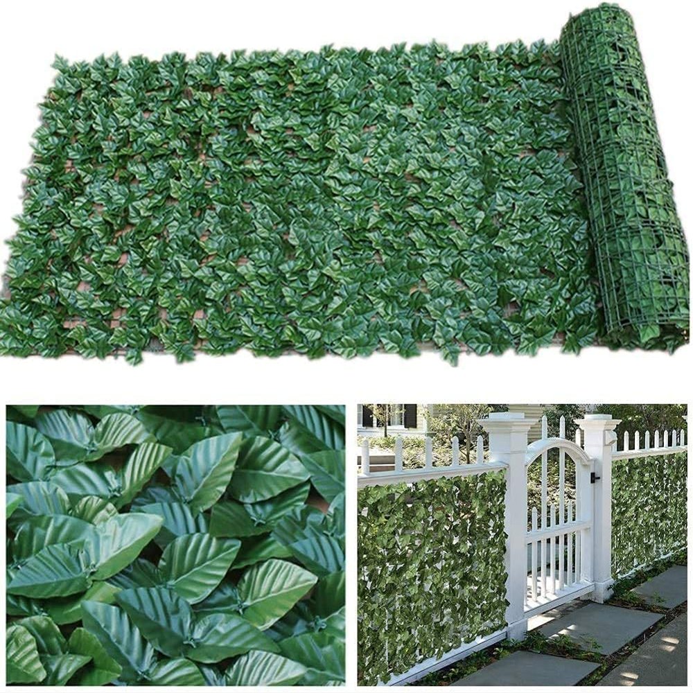 Artificial Ivy Privacy Screen, Decorative Garden Fence Panel and Trellis
