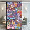 Window Film, Privacy Glass Film, Non-Adhesive Frosted Static Cling Mosaic, 80 x 180 cm view 1