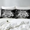 Loussiesd Leopard Fitted Sheet Set with Pillowcase, Safari Cheetah Print view 4