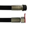 Hydraulic Hose 10L, 400 mm, 1SN DN8, M16x1.5, DKOL–CEL, 215 bar view 3