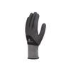 Delta Plus Knitted Gloves with Nitrile Coating, Gray, Medium view 1