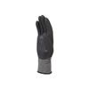 Delta Plus Knitted Gloves with Nitrile Coating, Gray, Medium view 2