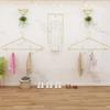 Wall-Mounted Garment Rack, Gold, 80 cm view 4