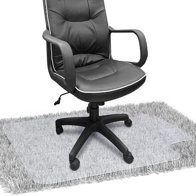 Carpet Protector Chair Mat, Rectangular, Anti-Slip Studs, 2.0 mm