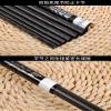 LUOSHUAI Carbon Fiber Telescopic Fishing Rod, 2.7 m, Blue view 3