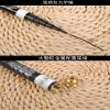 LUOSHUAI Carbon Fiber Telescopic Fishing Rod, 2.7 m, Blue view 4