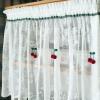 TRGCJGH Sheer Tier Curtain, 1 Panel, 59 x 27 in view 1