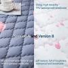 Quilted Waterproof Extra-Deep 30 cm Hypoallergenic Mattress Protector, 150 x 200 x 30 cm view 4