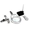 LEOFLA Magnifying Lens with LED Light and Helping Hands view 4