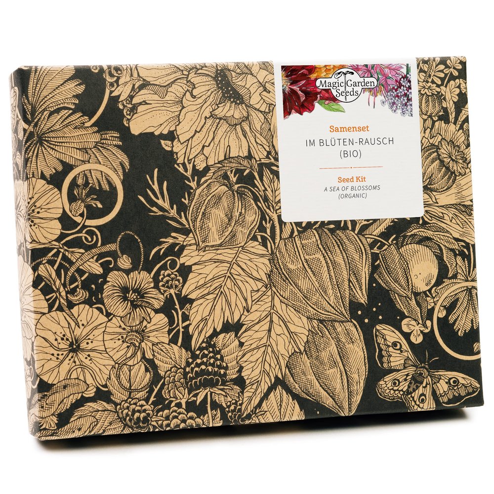 In a Blooming Frenzy (Organic) – Gift Seed Set with 6 Flower Varieties