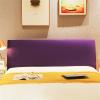 Stretch Velvet Headboard Cover for King/Queen Beds, Purple, 170–190 cm view 1