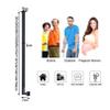 50 cm Black Metal Handrail for Indoor Stairs, Wall-Mounted Industrial Pipe Rail view 2