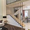 50 cm Black Metal Handrail for Indoor Stairs, Wall-Mounted Industrial Pipe Rail view 4