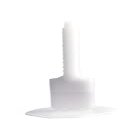 GUTJAHR IndorTec FN 1.5 mm, 100 Threaded Tabs for Tile Leveling System, White